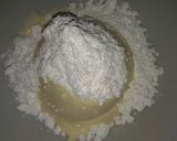 Foto del paso 3 de la receta: Torta de almojábanas y frosting de queso crema y salsa de fresa