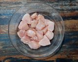 A picture of step 1 of Spicy Tawa Chicken.