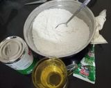 Foto langkah ke 3 dari resep Rainbowcake kukus.
