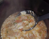A picture of step 12 of Chicken Corn vegetable soup.