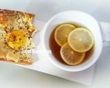 Foto langkah ke 7 dari resep Honey Lemon with Egg Toast.
