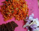 Foto langkah ke 3 dari resep Sambal kering Teri Tempe Kacang.