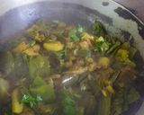 শীতকালীন সব্জী দিয়ে শুঁটকি মাছ (shitkalin sabji diye shuntki mach recipe in Bengali) রেসিপি ধাপ - 3 ছবি