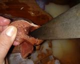 Foto del paso 3 de la receta: Carne rellena con papas al horno