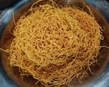 बेसन की भुजिया (besan ki gujiya recipe in Hindi) रेसिपी चरण 3 फोटो