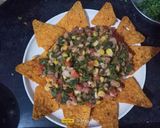 A picture of step 4 of Nachos Corn Chaat.
