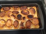 Tarta de torrijas a la miel