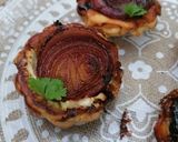Une image de l'étape 7 de Tarte tatin d'oignon rouge et chèvre.
