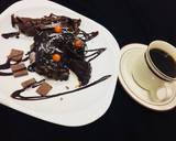 Black coffee with chocolate pancakes recipe step 6 photo