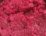 A picture of step 1 of Beetroot Burfi.
