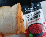 A picture of step 2 of Spinach Paneer Sandwich.