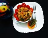 சைனீஸ் ஸ்டைல் சோய் பாஸ்தா (Soy pasta recipe in tamil) ரெசிபி ஸ்டேப் 4 புகைப்படம்