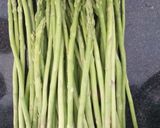 Hình bước làm 3 của món Thịt bò xào măng tây bơ tỏi