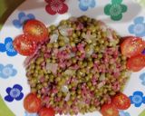 Foto del paso 5 de la receta: Guisantes con jamón y tomates cherry de adorno