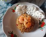Foto langkah ke 4 dari resep Nasi Goreng Udang.