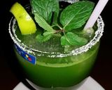 A picture of step 13 of Kitchen garden leafy Digestive cold drinks.