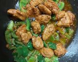 A picture of step 1 of Chicken tikka karhai masala/ taste fully dish.