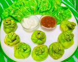 हरीयाली मोमोज (hariyali momos recipe in marathi) रेसिपी स्टेप 9 फोटो