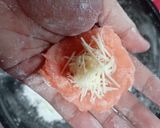 Foto langkah ke 4 dari resep Mochi isi Keju (pake tepung beras).