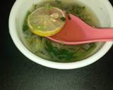 Lemon coriander soup recipe step 4 photo