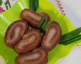 Foto langkah ke 5 dari resep Lapis gulung singkong.