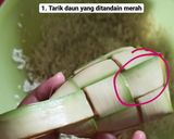 Foto langkah ke 2 dari resep Ketupat Magic Com.