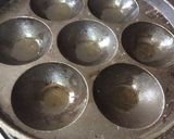 A picture of step 4 of Kadhi pakora.