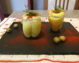 Foto del paso 5 de la receta: Pimientos amarillos rellenos con queso - aperitivo