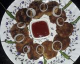 A picture of step 9 of Upma cutlets.