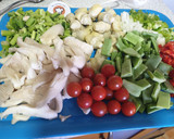 Foto del paso 1 de la receta: Paella de Verduras #veggie con alioli de Tomate