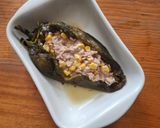 Foto del paso 2 de la receta: Chiles poblanos rellenos de atún