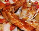 A picture of step 2 of Salmon Fish Head With Whisky Tomato And Onion Sauce.