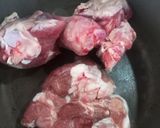 عکس مرحله 2 از دستور خوراک کرفس و گوشت