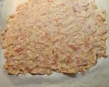 Foto del paso 1 de la receta: UNA Magnífica pizza con base de pollo con bacon jamón cocido y queso