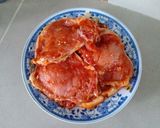 Hình bước làm 1 của món Mì gói thịt cốt lết nướng