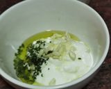 Foto del paso 1 de la receta Ensalada de garbanzos con boniato y salsa de yogurt