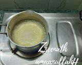 A picture of step 2 of Coconut Milk and Orange Panna Cotta.