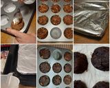 Foto del passaggio 6 della ricetta Tortini farina di carrube e farina di patate dolci glutenfree