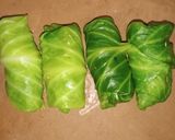 A picture of step 3 of Cabbage roll.