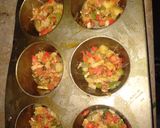A picture of step 3 of Egg muffins(veg).