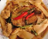 Hình bước làm 3 của món Cá thu kho măng cay