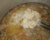A picture of step 6 of Beef yakhni pulao.