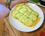 Foto del paso 3 de la receta Tacos de calabacín y pechuga de pollo en Airfryer ¡Receta viral!