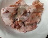 A picture of step 1 of Honey glazed chicken.