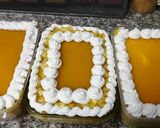 A picture of step 22 of Mango mousse cake.