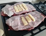 Foto del paso 1 de la receta: Carne Rellena con jamón y queso