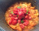 A picture of step 9 of Pappa al Pomodoro.