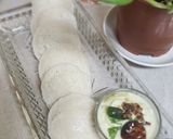 A picture of step 6 of Red Poha Urad Idli.