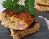 Foto del paso 4 de la receta: Tortilla con sofrito y jamón