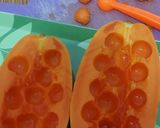 Foto langkah ke 2 dari resep Puding Pepaya.